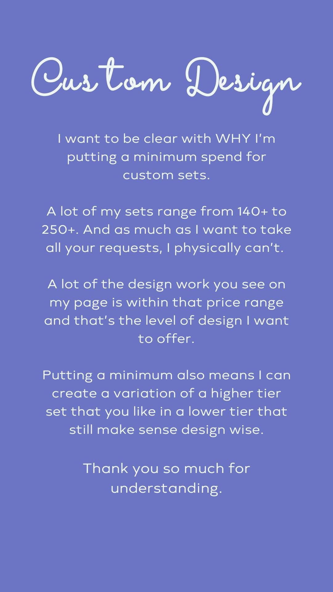 Custom Design